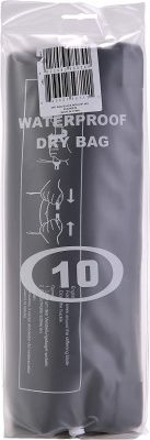 Гермомешок CRESSI с карманом на молнии, DRY BAG, серый 10  литров, Cressi