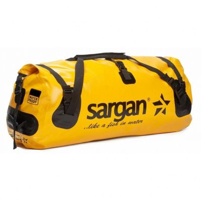 Гермо-сумка САРГАН "КАПЛЯ", 100% герметичный вход, длина 100 см объем 110 л. цвет  желтый