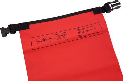 Гермомешок CRESSI с лямкой DRY BAG  красный 5 литров, Cressi
