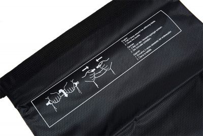 Гермомешок премиальный CRESSI DRY TEK BAG  Черный 20 литров, Cressi