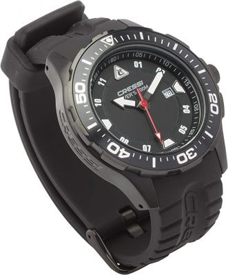 Часы Cressi MANTA WATCH 100m BLACK BLACK- BLACK CASE
