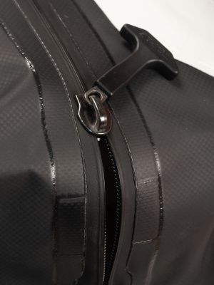 Гермо-Сумка-Рюкзак САРГАН "ПРОГРЕССОР 80.0" Герметичная молния 100%, вкладыш, черный-белый, 80л