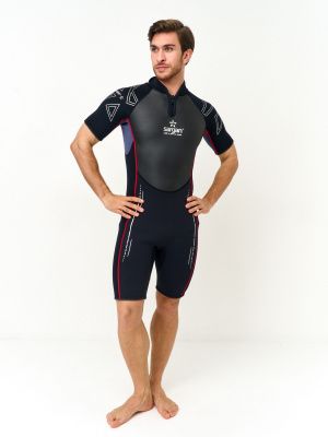 Гидрокостюм "NERO 2.0" Shorty men 3 mm красная отстрочка