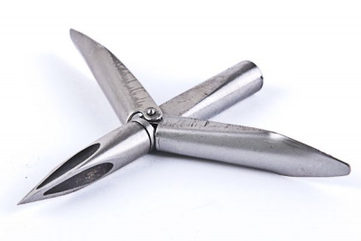 Наконечник Пиранья с желобом 2л, скруч. Головой SARGAN