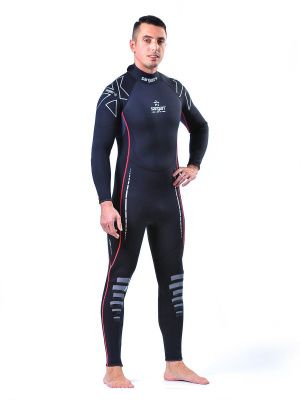 Гидрокостюм "NERO 2.0" Long men 3 mm красная отстрочка SARGAN