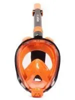 Маска полнолицевая САРГАН "ГАЛАКТИКА ПРЕМИУМ" цвет черный / оранжевый / оранжевый