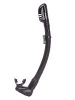 Трубка САРГАН "АГИДЕЛЬ" сухая 2 клапана, черный/черный силикон