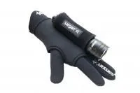 Держатель подводного фонаря "СПРУТ  2.0" ПОЛУПЕРЧАТКА черная, SARGAN