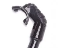 Загубник для трубки "СИВУЧ", черный силикон