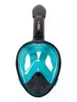 Маска полнолицевая САРГАН "ПЛАНЕТА" цвет черный / бирюзовый Sargan