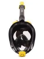 Маска полнолицевая САРГАН "ГАЛАКТИКА ПРЕМИУМ" цвет черный / желтый / черный