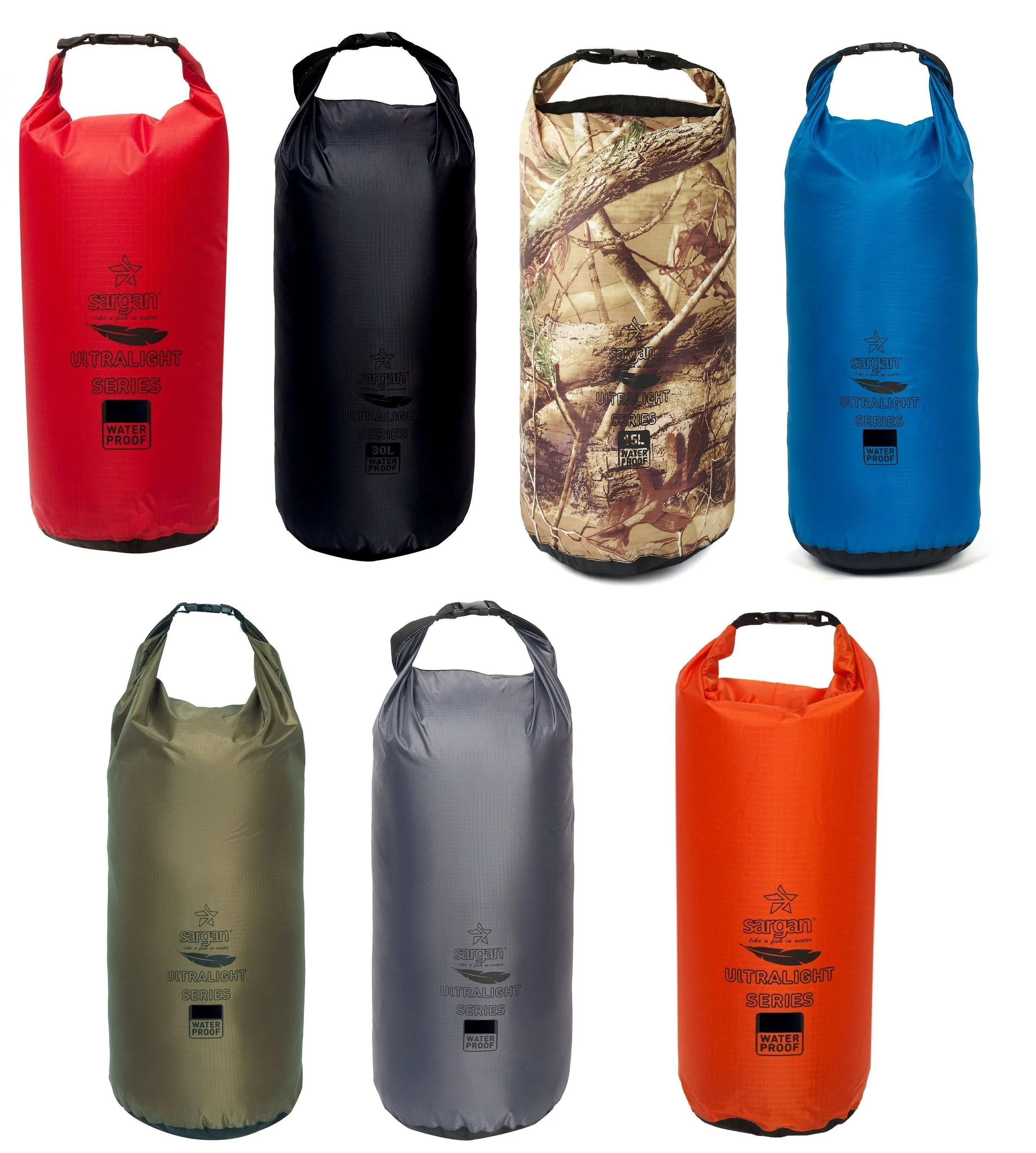 Гермо-мешок САРГАН "ЛЕГКО-15.0", ультралегкий, Taffeta-Ripstop, 15л