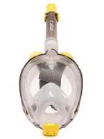 Маска полнолицевая САРГАН "ГАЛАКТИКА ПРЕМИУМ" цвет прозрачный / желтый / прозрачный