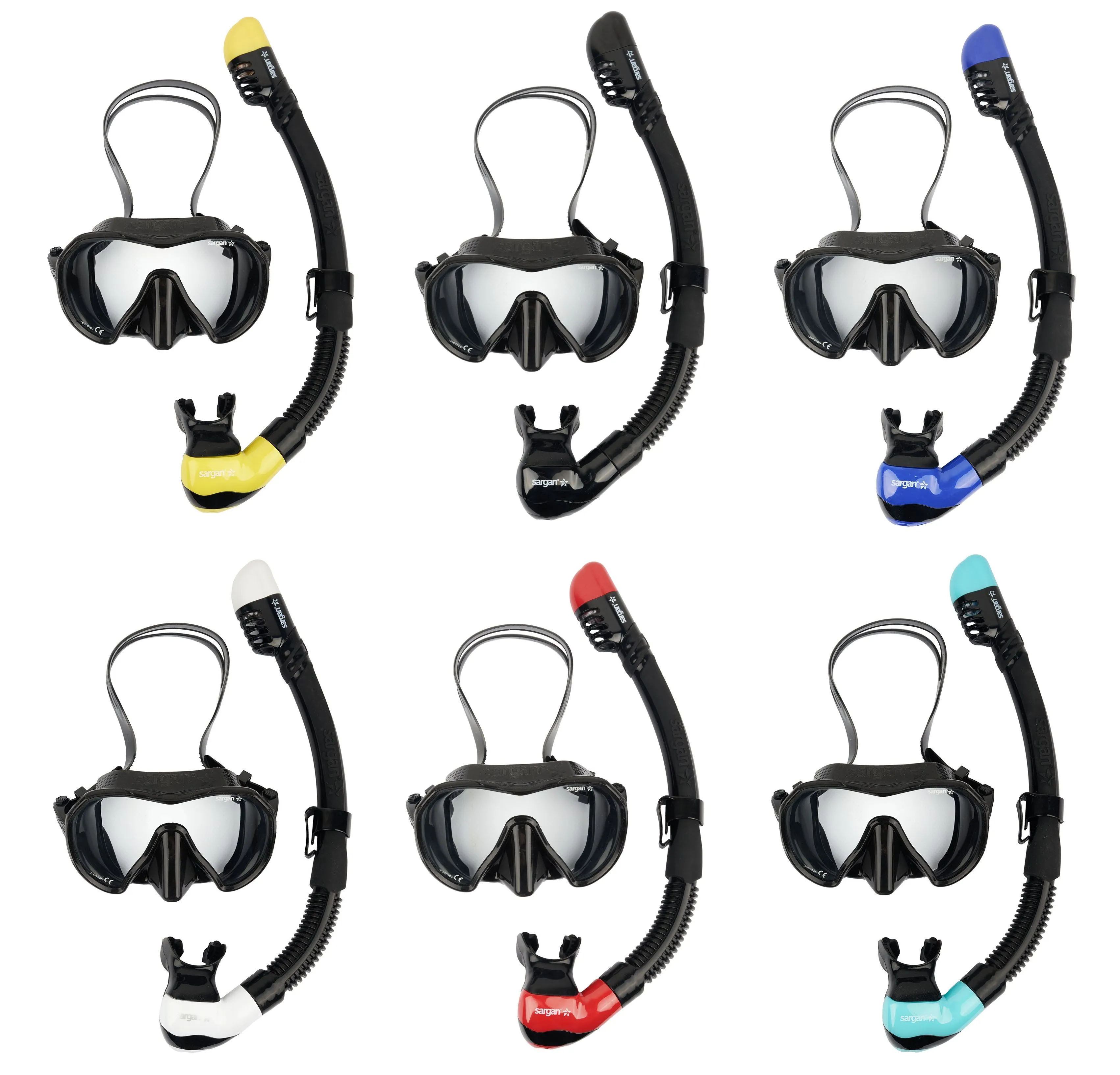 Набор Сарган "СТАЛКЕР- М"  (маска, трубка)