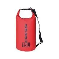 Гермомешок CRESSI с лямкой DRY BAG  красный 15 литров, Cressi