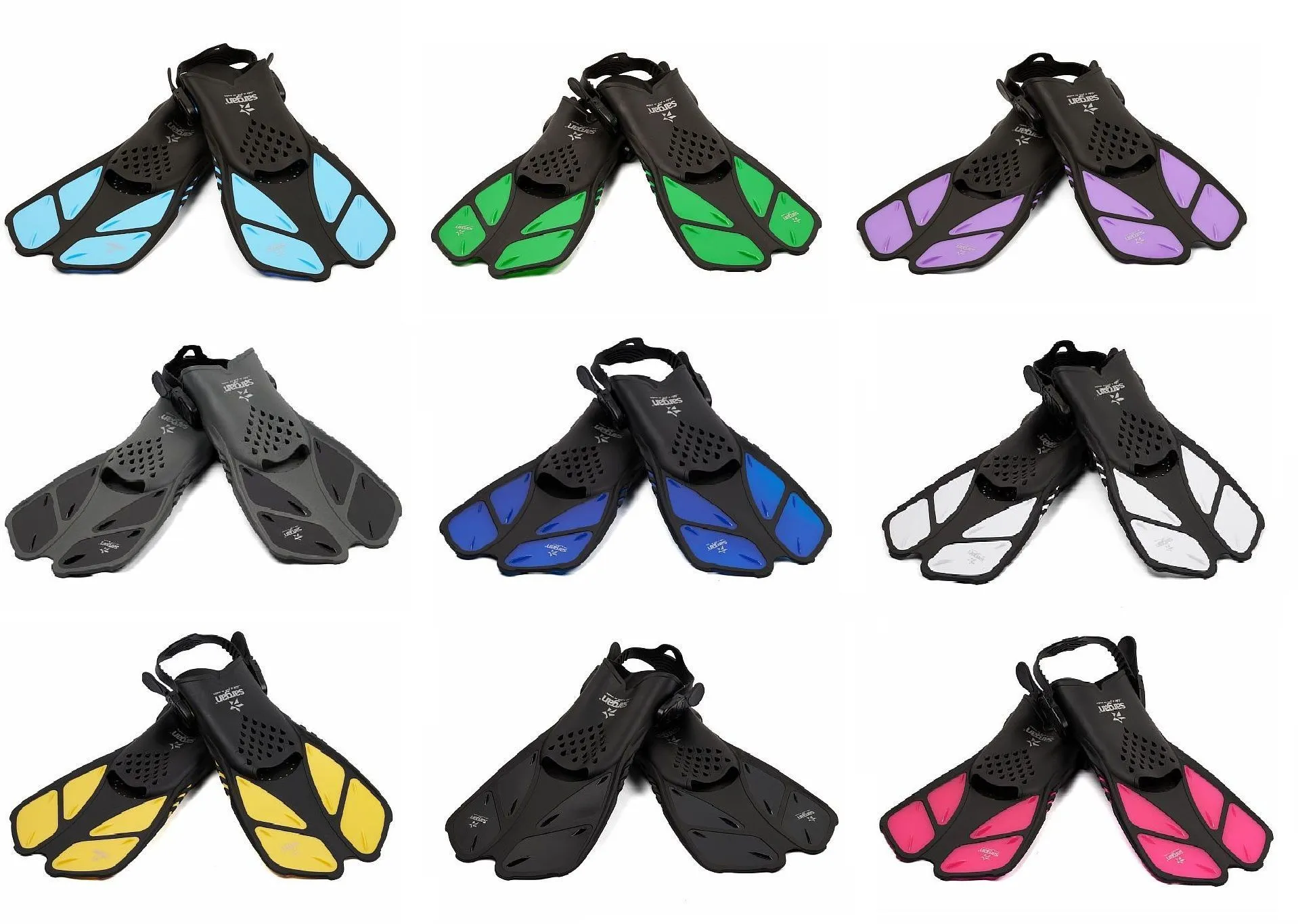 Ласты SARGAN "ЛЕГКИЕ" регулируемый размер (41-46)