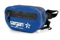 Гермо-сумка на пояс САРГАН "БАНАНА", с доп.карманом, синяя