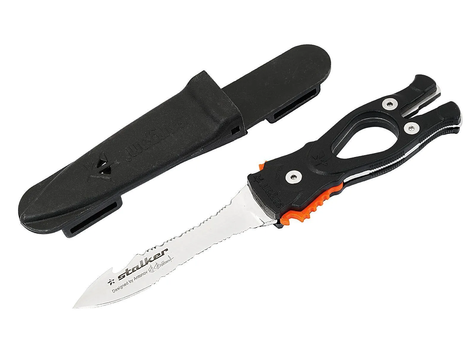 Нож "СТАЛКЕР-СТРОПОРЕЗ ZR2" - зеркальная полировка SARGAN