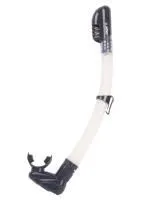 Трубка САРГАН "АГИДЕЛЬ" сухая 2 клапана, прозрачный/темно-синий силикон