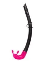 Трубка САРГАН "КАЛАН" черная трубка - розовый загубник