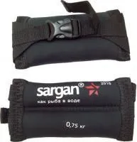 Груза ножные мягкие ДОНГУЗ 750, 0,75 кг (цена за пару), неопрен SARGAN