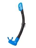 Трубка САРГАН "АГИДЕЛЬ" сухая 2 клапана, черный/синий морской