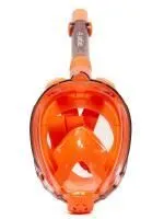 Маска полнолицевая САРГАН "ГАЛАКТИКА ПРЕМИУМ" цвет прозрачный / оранжевый / оранжевый