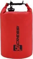 Гермомешок CRESSI с лямкой DRY BAG  красный 5 литров, Cressi